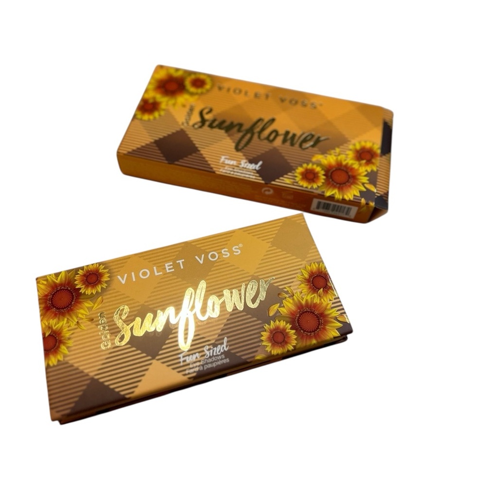 NIB Violet Voss Golden Sunflower Eyeshadow Palette Makeup - Picture 4 of 8